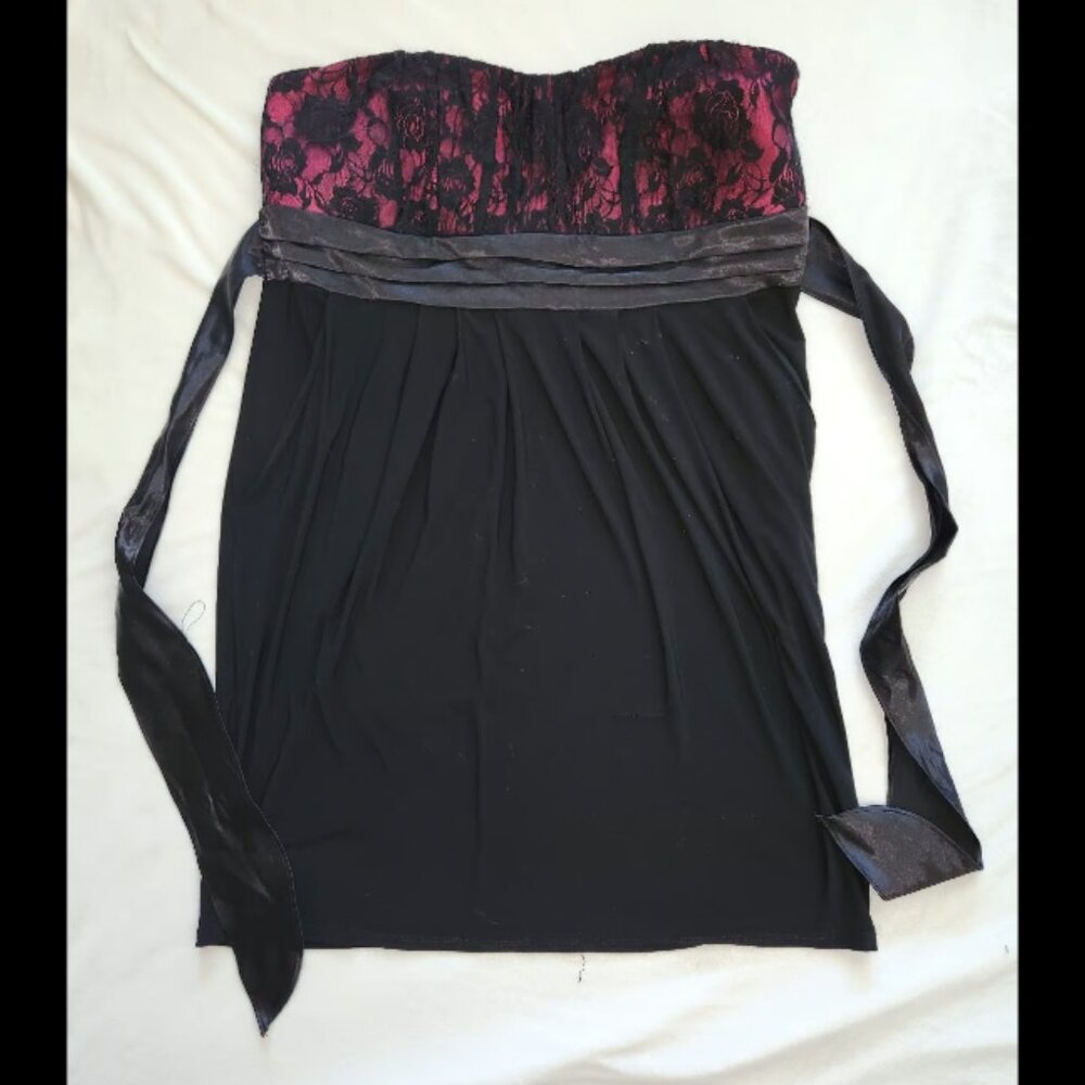 Deb strapless mini dress